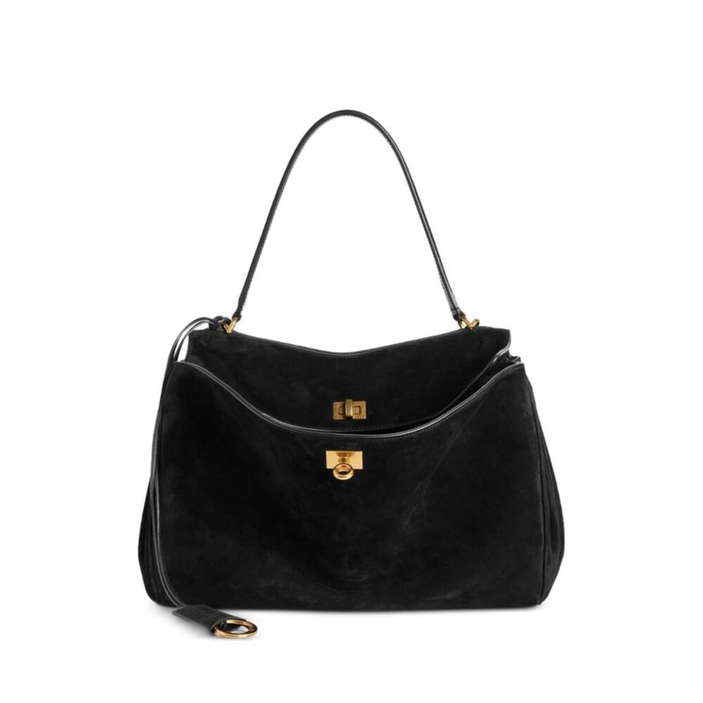 Balenciaga Women Rodeo Medium Leather Handbag - Picture 1 of 5